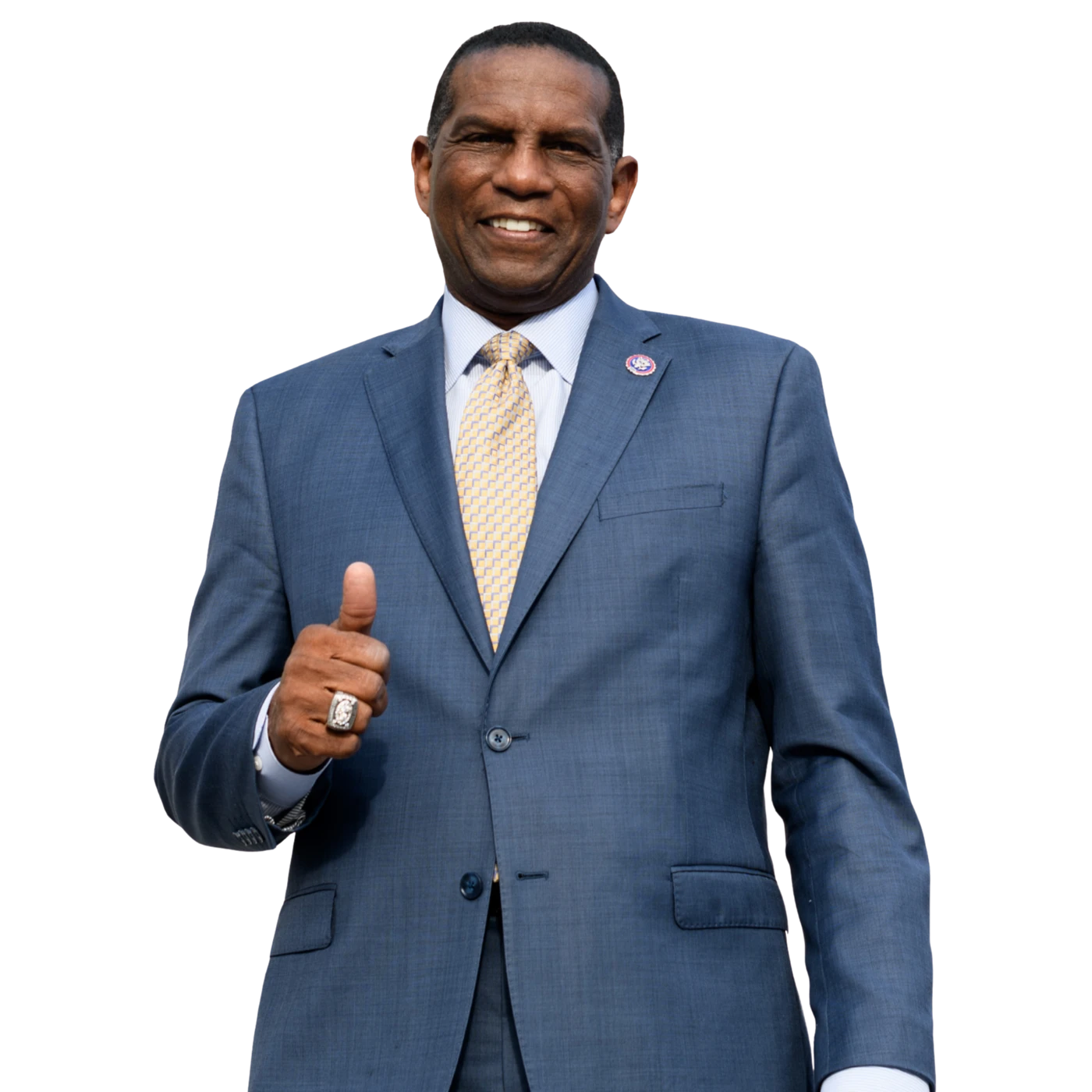 Official-page portrait of Burgess Owens
