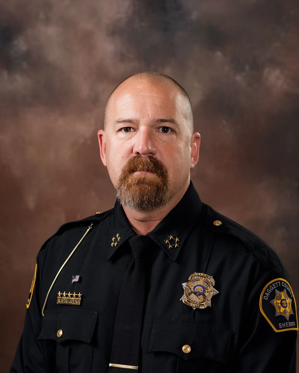 Portrait of Erik Bailey from daggettcounty.gov