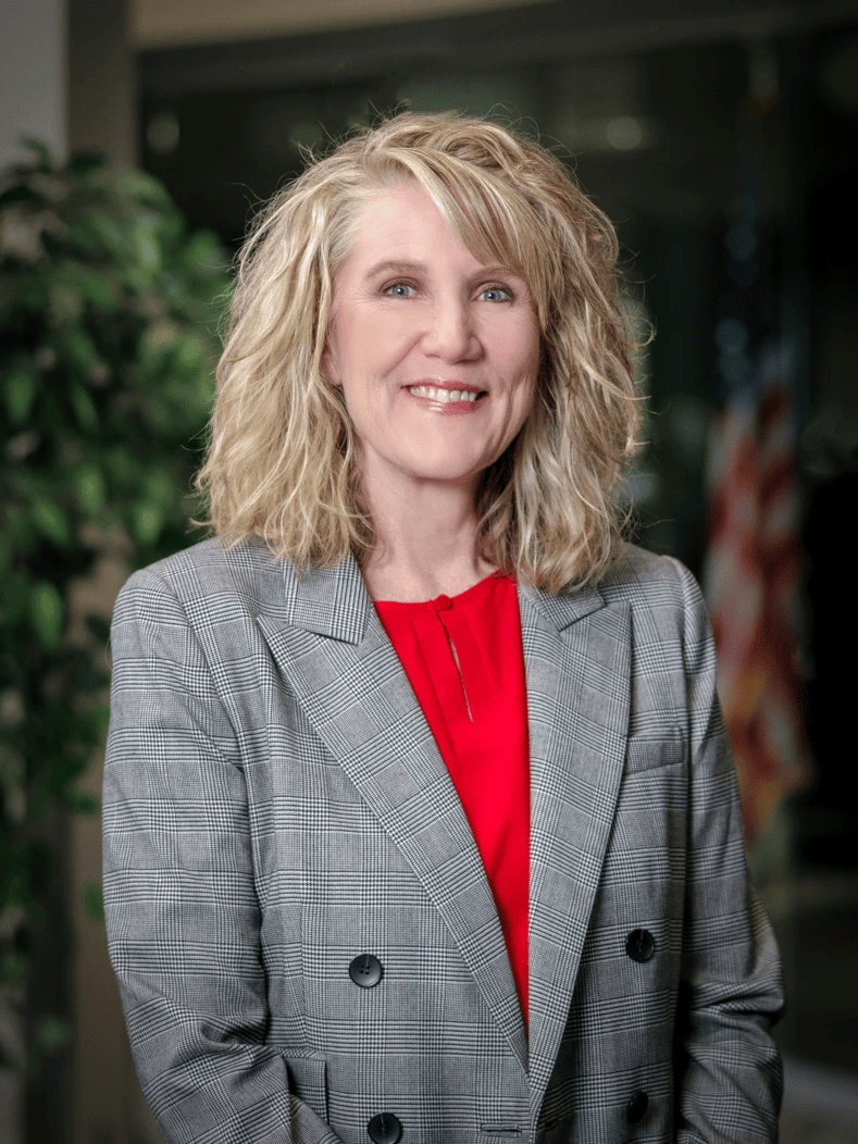 Official portrait of Lynelle Jensen, CPA from webercountyutah.gov