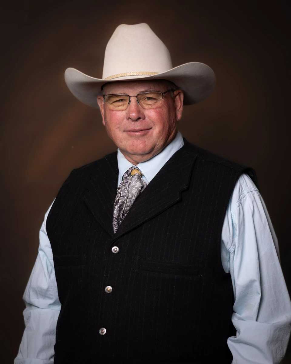 Official portrait of Willis LeFevre from uintah.gov