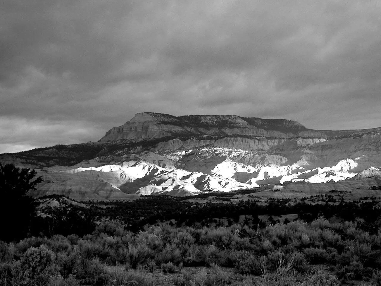 Landscape in Grand Staircase-Escalante National Monument, Utah