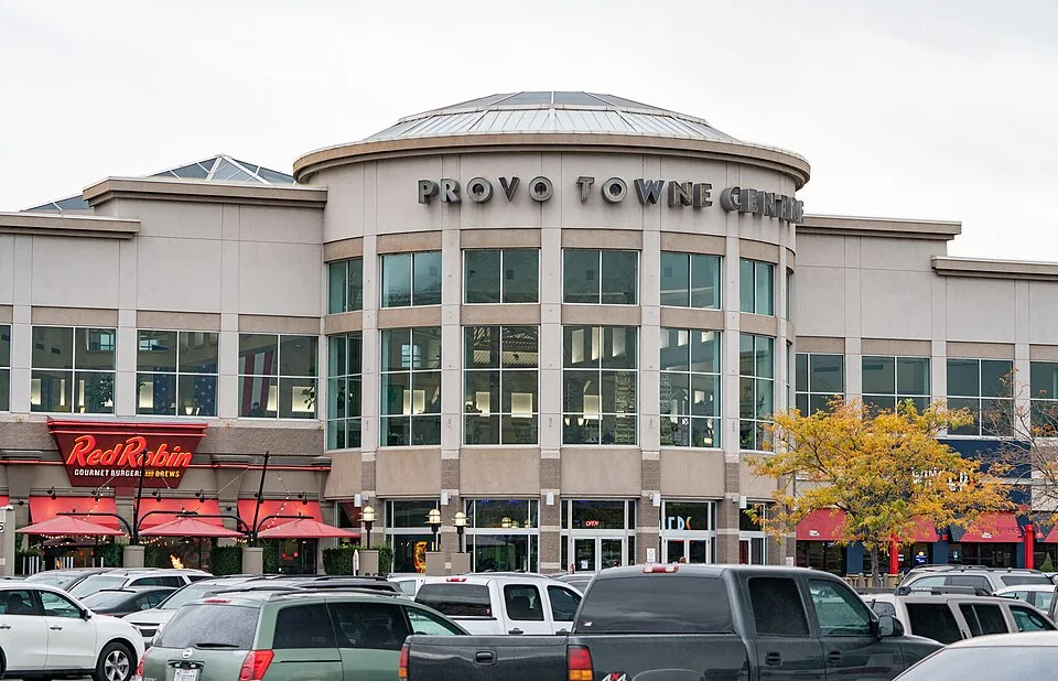 The Provo Towne Centre shopping mall in Provo