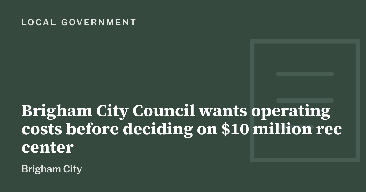 Graphic: local government, Brigham City