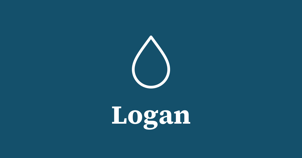Graphic: water, Logan