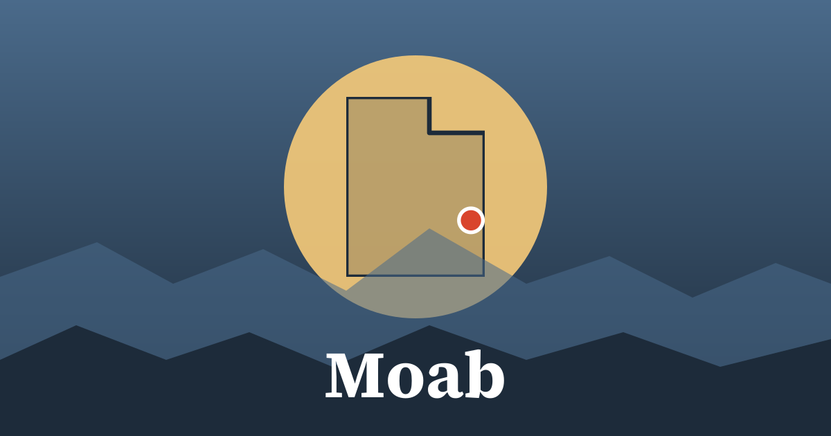 Graphic: where it happened, Moab