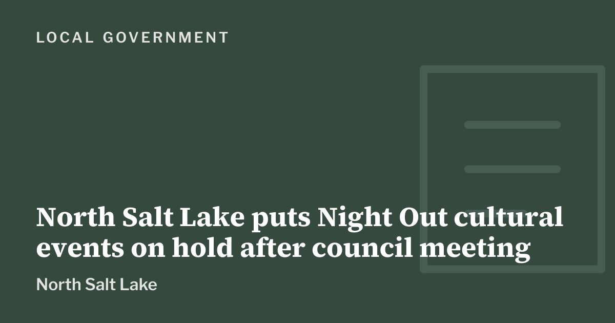 Graphic: local government, North Salt Lake