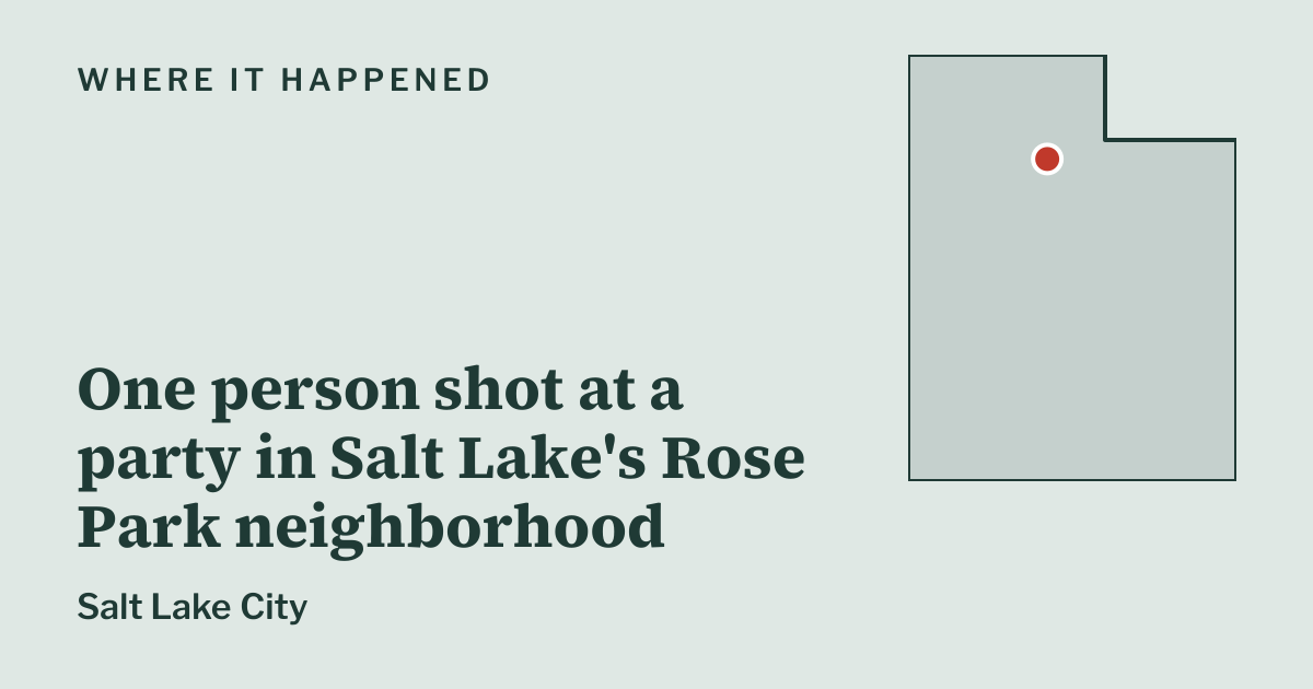 Graphic: where it happened, Salt Lake City