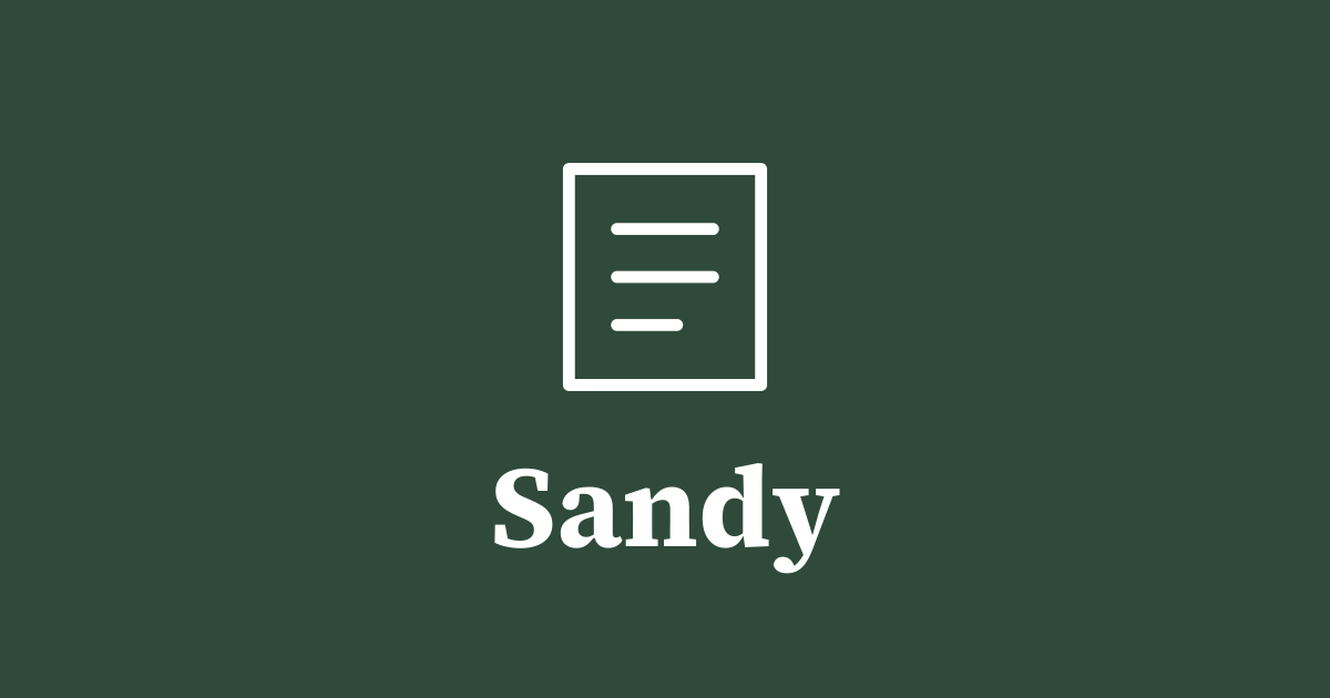 Graphic: local government, Sandy
