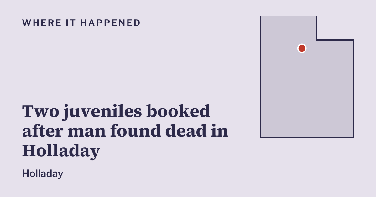 Graphic: where it happened, Holladay