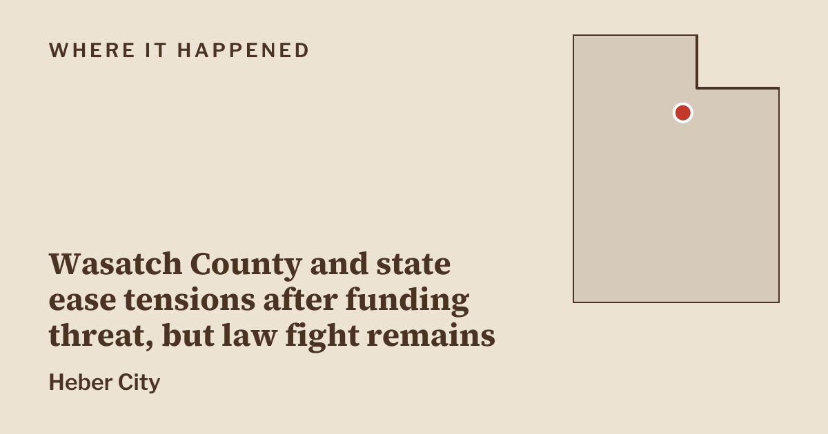 Graphic: where it happened, Heber City