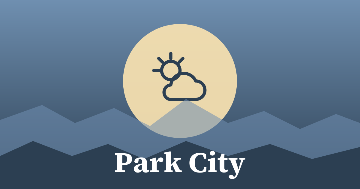 Graphic: weather, Park City